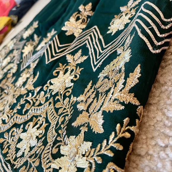 Eid Ramadan special Silk Kurthi palazzo set - Picture 4 of 5